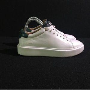 Ted Baker Piixie Leather Platform Lace Up Sneakers